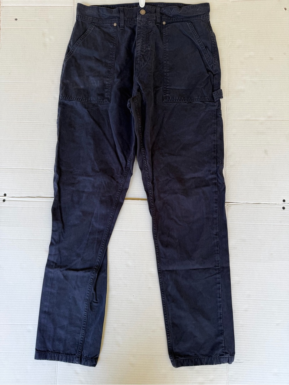 Guess Men's Navy Carpenter Cargo Pants